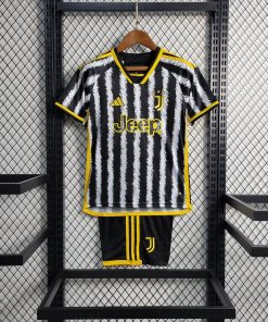 2023/2024 Juventus Home Soccer Jersey  Thai Quality Kids Size