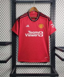 2023/2024 Manchester United Home Football Shirt  Thai Quality