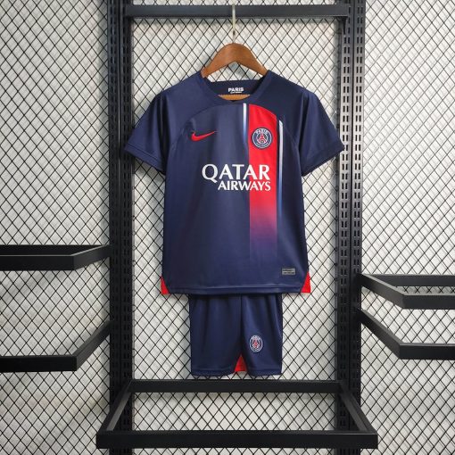 2023/2024 Psg Paris Saint-Germain Home Football Shirt  Thai Quality Kids Size