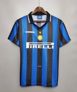 1997/1998 Retro Internazionale Milan Home Football Jersey Thai Quality