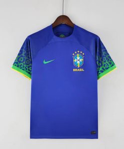 2022 World Cup Brazil Away Soccer Jersey