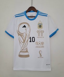 2022 Argentina Hercules Cup Commemorative Edition White Jersey