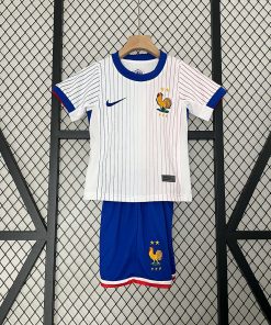 2024 France Away Football Shirt  Thai Quality Kids Size