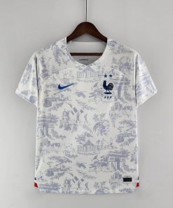 2022 FIFA World Cup France Away Football Shirt White