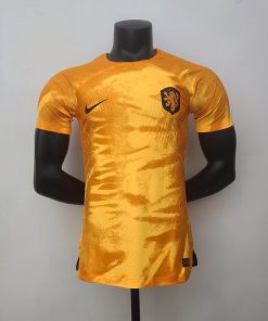 2022 FIFA World Cup Player Version Netherlands National Team Home Shirt