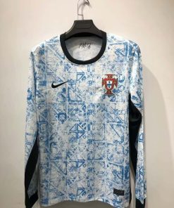 2024 Long Sleeve Portugal Away Football Shirt  Thai Quality