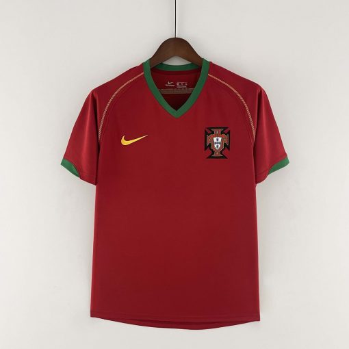 2006 Retro Portugal Home Football Shirt Thai Quality