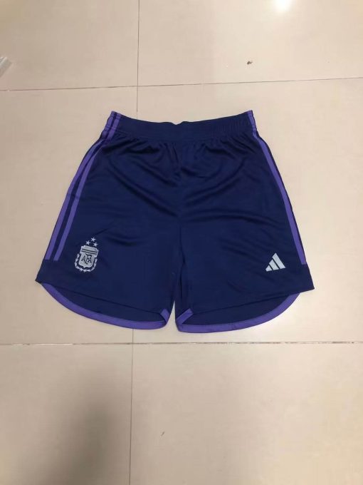 2022 FIFA World Cup Argentina National Team Jersey Away Shorts