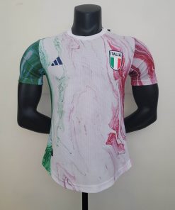 2023 Player Version Italy Training Suit White Soccer Shirt