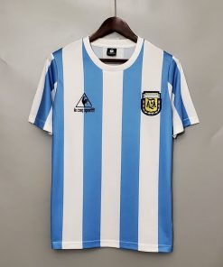 1986 Retro Argentina National Team Home Jersey