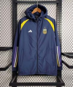 2023 Argentina Windbreaker Navy blue Soccer Jersey  Thai Quality