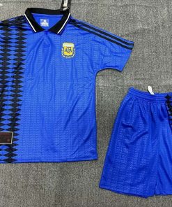 1994 Retro Argentina National Team Away Jersey Kids Size