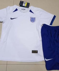 2023 England Home Football Shirt  Thai Quality Kids Size