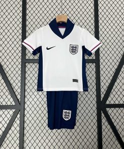 2024 England Home Football Shirt Thai Quality Kids Size