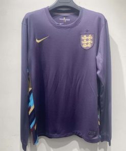 2024 Long Sleeve England Away Football Shirt Thai Quality