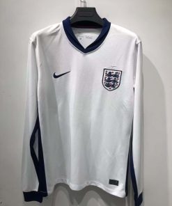 2024 Long Sleeve England Home Football Shirt  Thai Quality