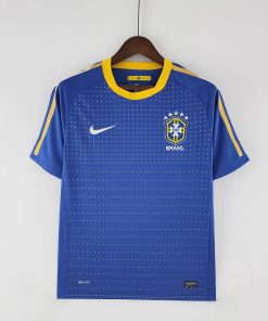 2010 Retro Brazil Away Soccer Jersey