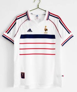 1998 Retro France Away Football Shirt