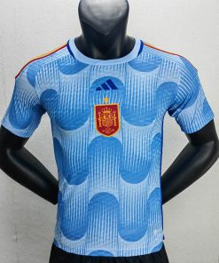 2022 FIFA World Cup Player Version Spain Away Soccer Shirt