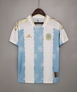 2021 Argentina Soccer Jersey Concept Maradona Special Emblem