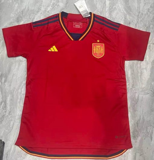 2022 FIFA World Cup Spain Home Soccer Shirt