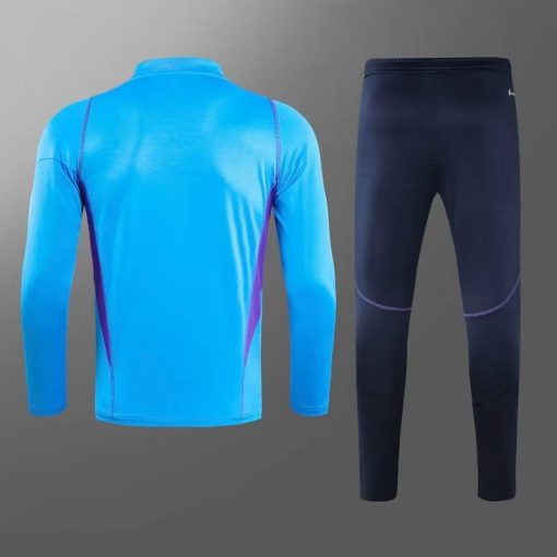 2022 Argentina Half-Pull Training Suit Blue Jersey Set