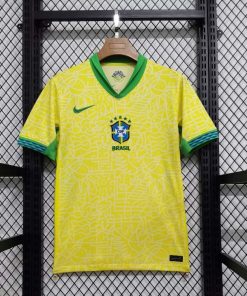 2024 Brazil Home Football Shirt  Thai Quality