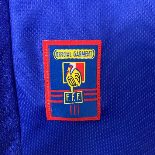 1998 Retro Long Sleeve France Home Football Shirt Thai Quality