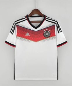 2014 Retro Germany Home Soccer Jersey