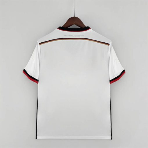 2014 Retro Germany Home Soccer Jersey