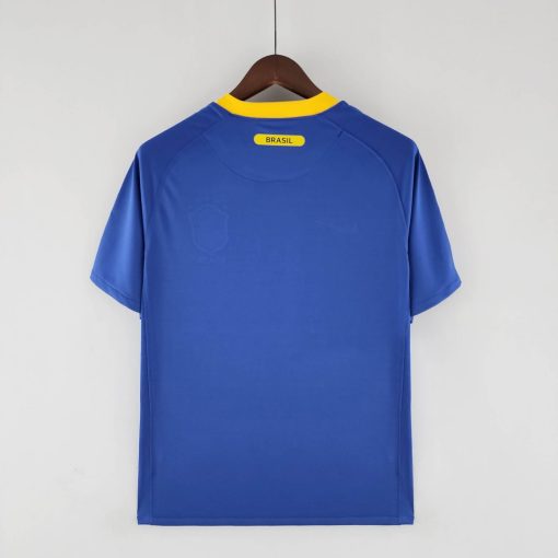 2010 Retro Brazil Away Soccer Jersey