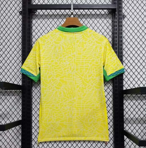 2024 Brazil Home Football Shirt  Thai Quality