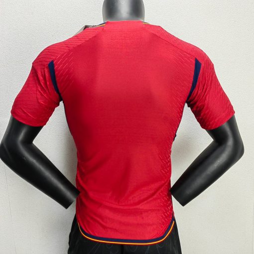 2022 FIFA World Cup Player Version Spain Home Soccer Shirt