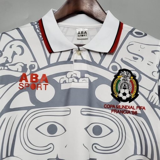 1998 Retro Mexico Soccer Jersey Away