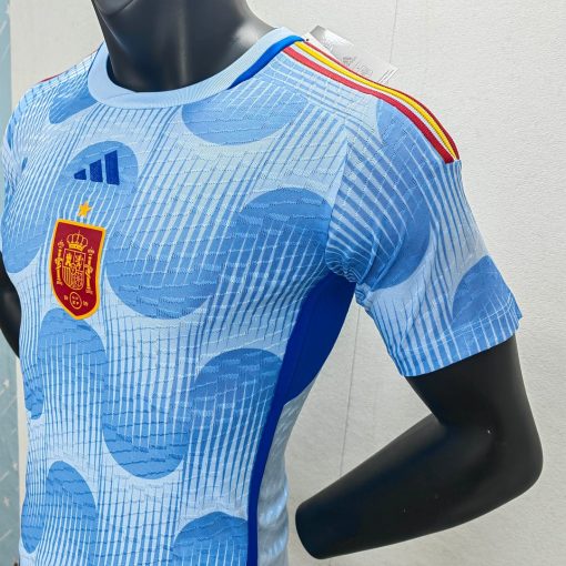 2022 FIFA World Cup Player Version Spain Away Soccer Shirt