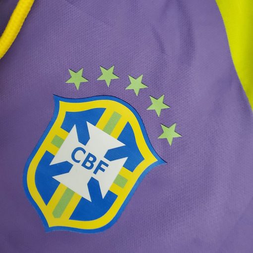 Brazil National Team Windbreaker Purple-Black