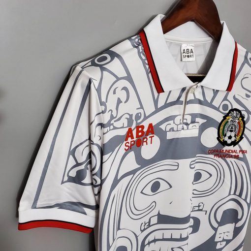 1998 Retro Mexico Soccer Jersey Away