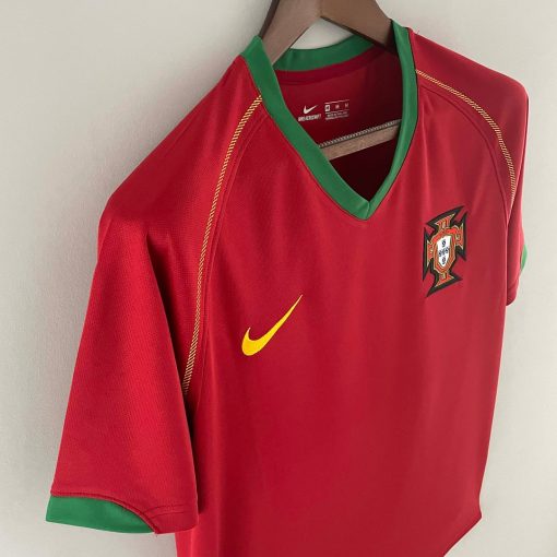 2006 Retro Portugal Home Football Shirt Thai Quality