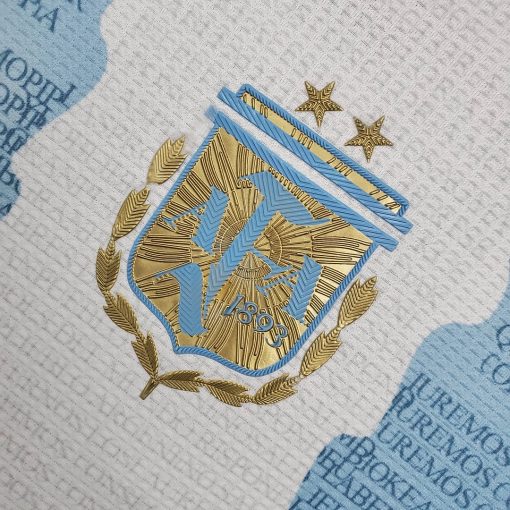 2021 Argentina Soccer Jersey Concept Maradona Special Emblem