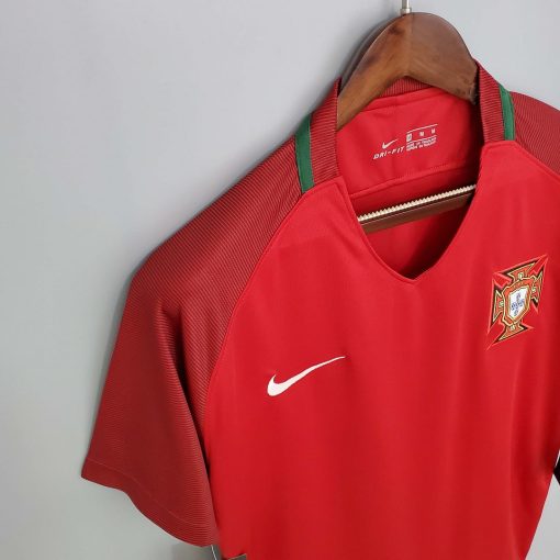 2016 Retro Portugal Home Football Shirt  Thai Quality