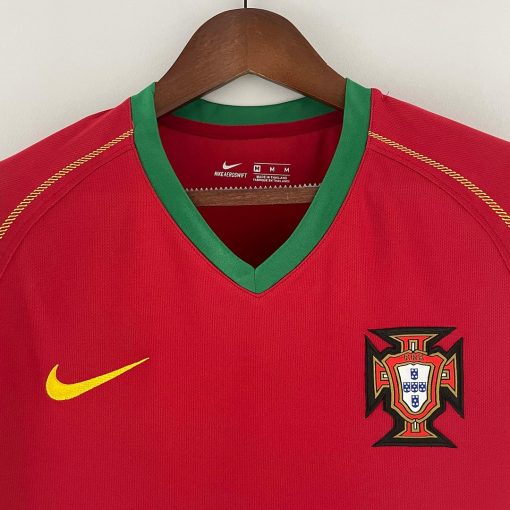 2006 Retro Portugal Home Football Shirt Thai Quality