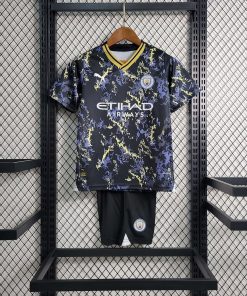 2023/2024 Manchester City Special Edition Black Football Shirt  Thai Quality Kids Size