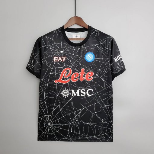 2021/2022 Napoli Halloween Special Edition Black Soccer Jersey  Thai Quality