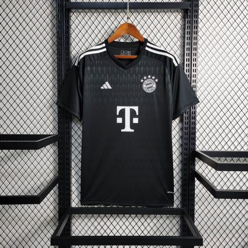 2023/2024 Bayern Munich Goalkeeper Black Football Jersey  Thai Quality