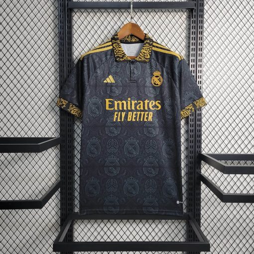 2023/2024 Real Madrid Concept Edition Black Shirt