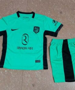 2023/2024 Soccer Jersey Atletico Madrid Third Away  Thai Quality Kids Size