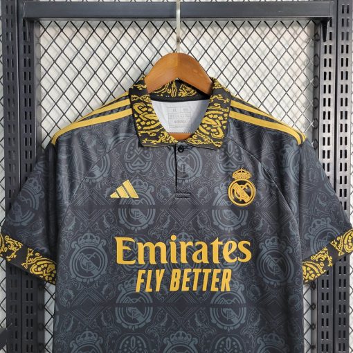 2023/2024 Real Madrid Concept Edition Black Shirt