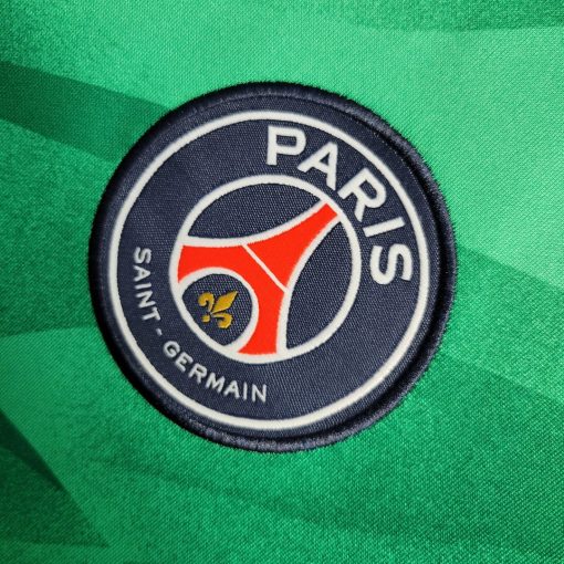 2023/2024 Psg Paris Saint-Germain Goalkeeper Green Football Shirt