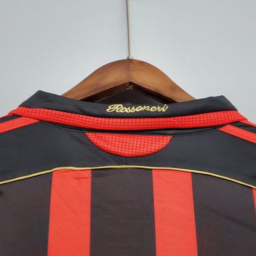 2006/2007 Retro Long Sleeve AC Milan Home Football Shirt  Thai Quality