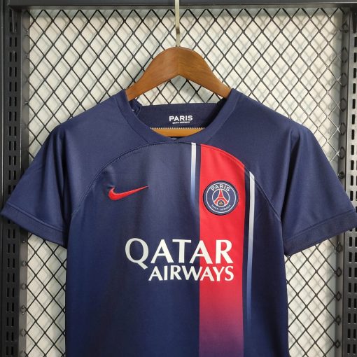 2023/2024 Psg Paris Saint-Germain Home Football Shirt  Thai Quality Kids Size